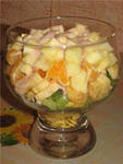 фруктовый салат из дыни